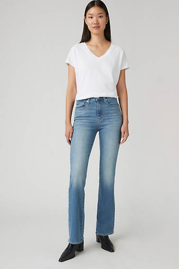 Levi’s 725 High Rise Bootcut jeans – Women’s Blauw / Eternal Indigo Mid