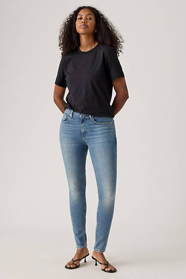 Levi’s 721 High Rise Skinny Jeans – Women’s Blauw / Far Up