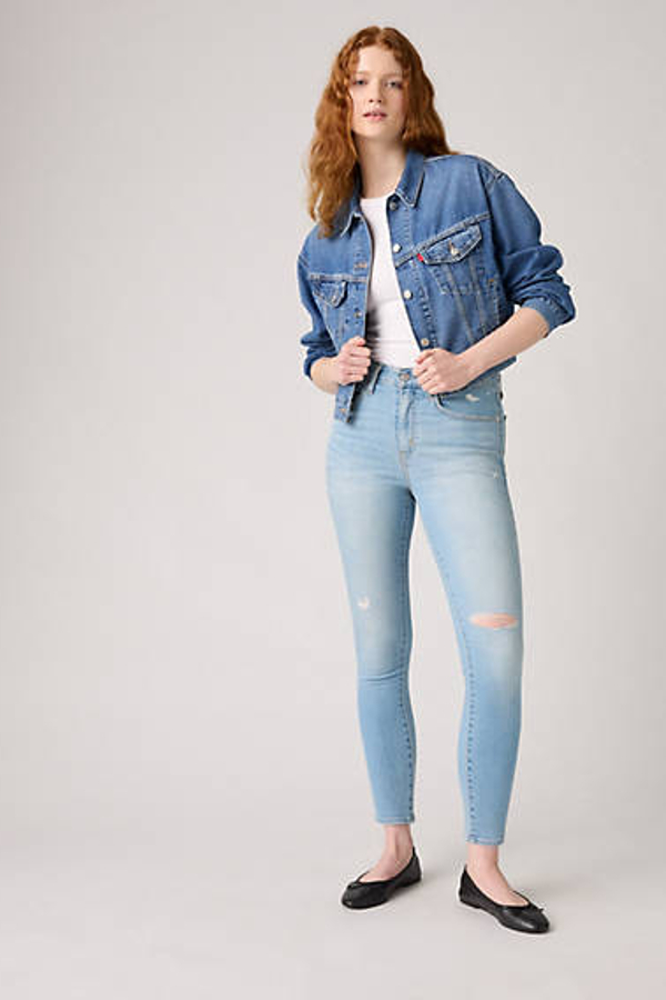 Levi’s 721 High Rise Skinny Jeans – Women’s Blauw / Simplest Solution