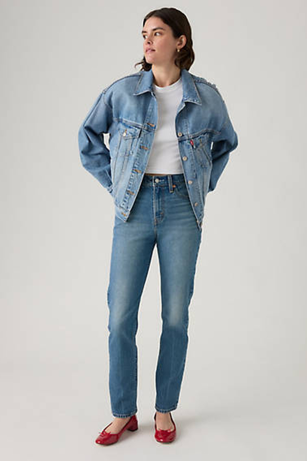 Levi’s Wedgie Slim Jeans – Women’s Blauw / City Slim