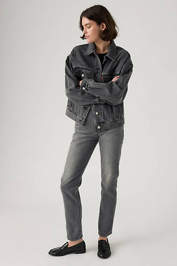 Levi’s Wedgie Slim Jeans – Women’s Zwart / After Hours Night