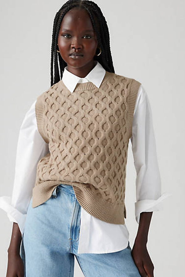 Levi's Bluebell kabelspencer - Women's - S -