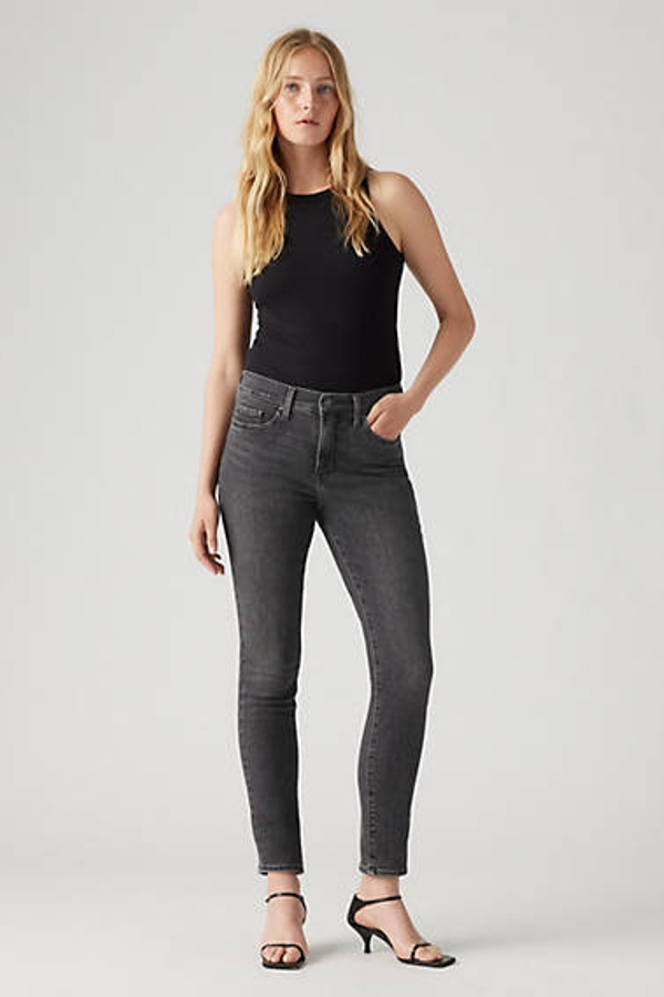 Levi’s 311 Shaping skinny jeans – Women’s Zwart / Black Worn In