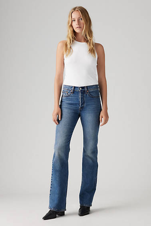 Levi’s Wedgie bootcut jeans – Women’s Blauw / Bold And Beautiful