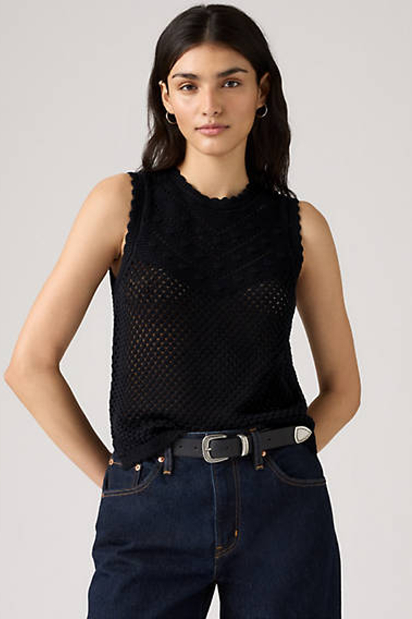 Levi's Adrienne Crochet tanktop - Women's - XS -