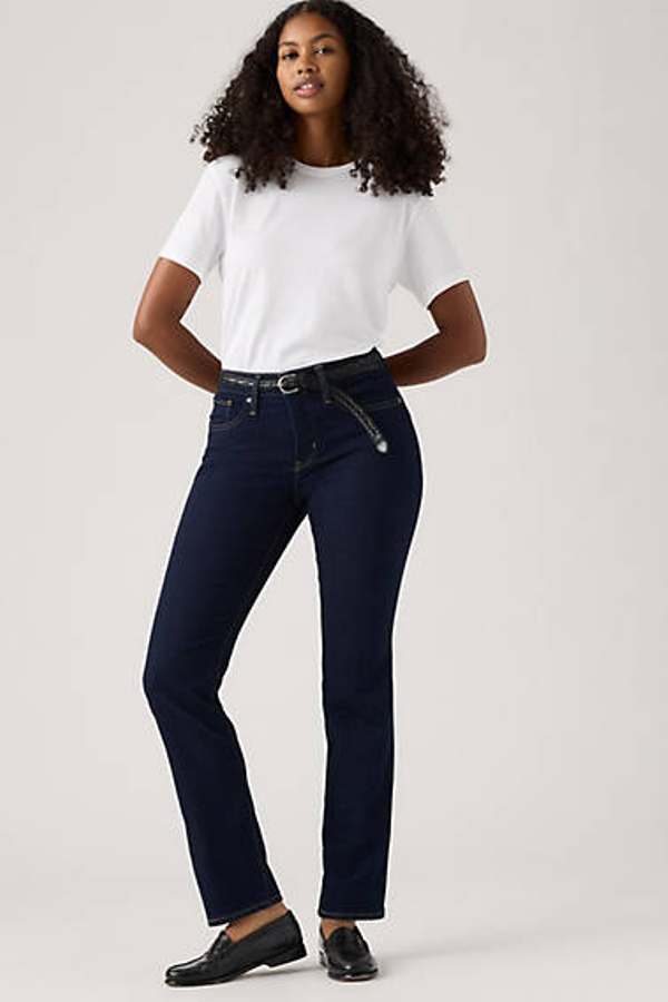 Levi’s 314 Shaping Straight Jeans – Women’s Blauw / Darkest Sky