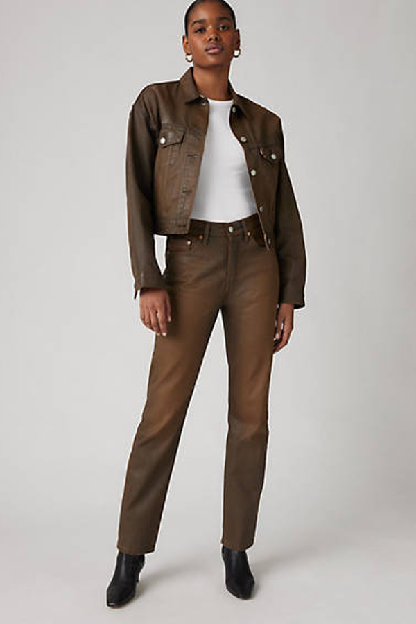 Produit : Levis 501 Original Jeans - Womens - 32X30 - Bruin Pay Day