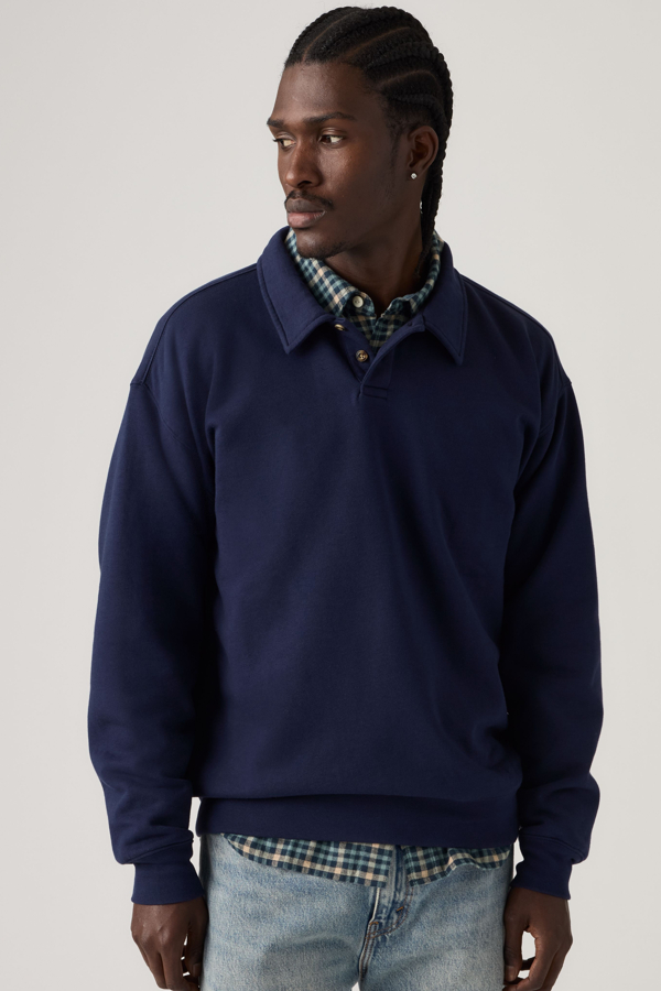 Levi's Leo Rugby Sweatshirt - Men's - S -