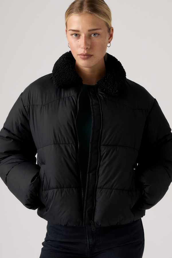 Levi's Palmer Sherpa Puffer Jacket - Women's - M -