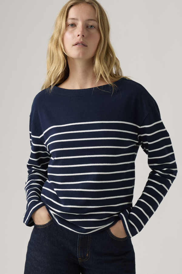 Levi's Marin gestreepte top - Women's - XS -