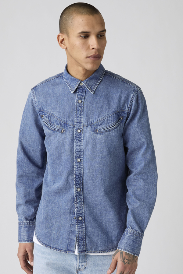 Levi's Smiley Western Shirt - Men's - S -