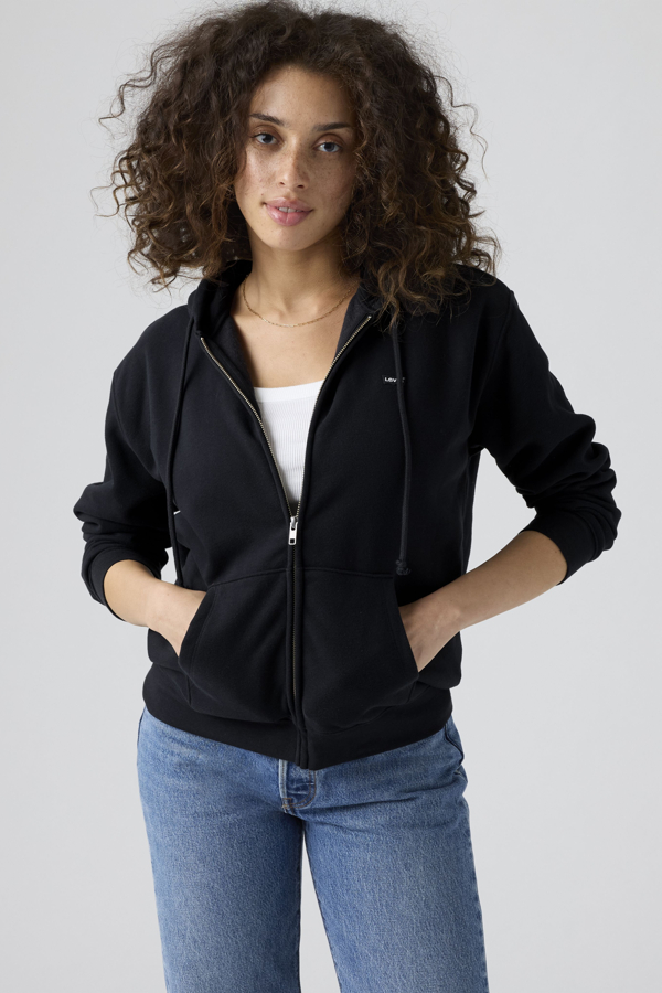 Levi's Everyday Hoodie met Rits - Women's - S -