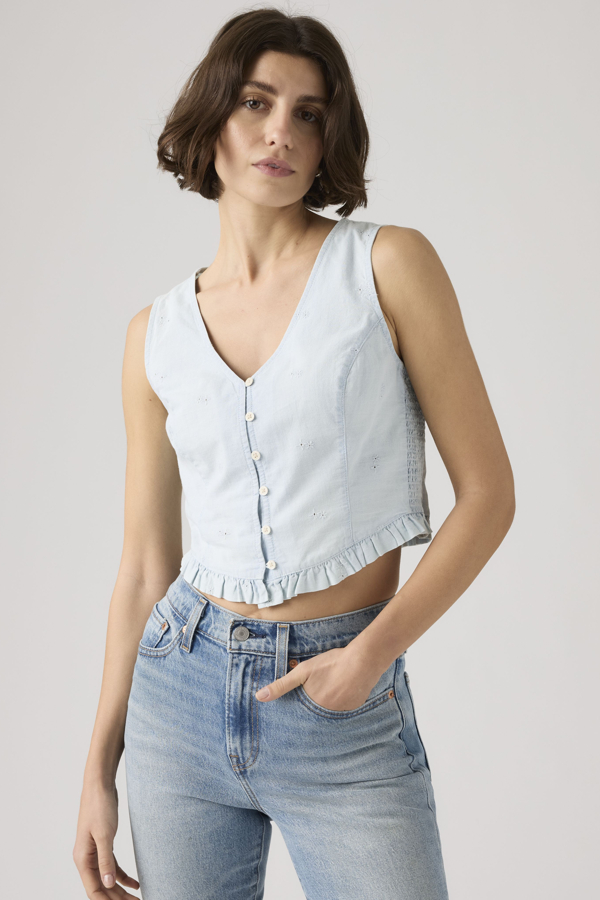 Levi's Teagan mouwloze blouse - Women's - XS -