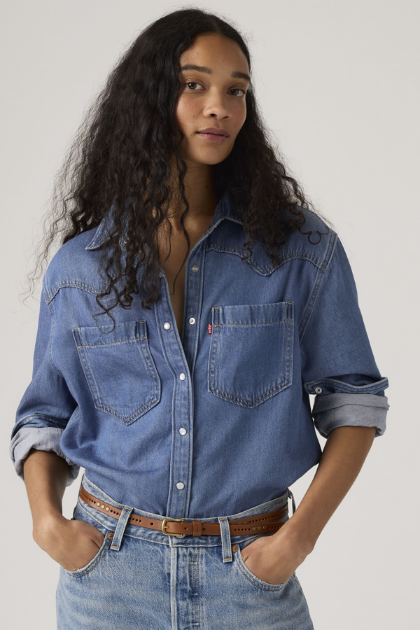 Levi's Teodora Lightweight Western overhemd - Women's - 2XS -