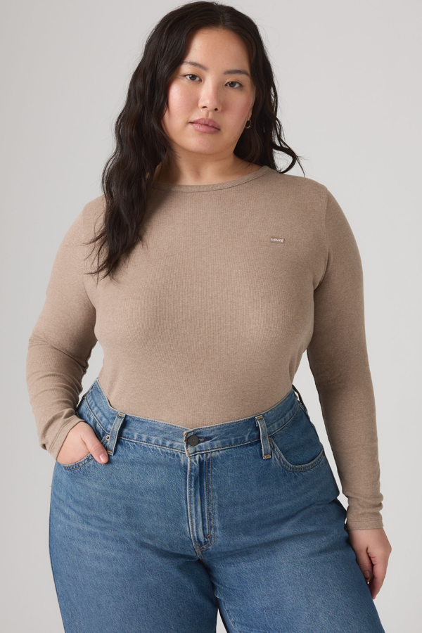 Levi's Hayes Long Sleeve Tee (Plus Size) - Women's - 1X -