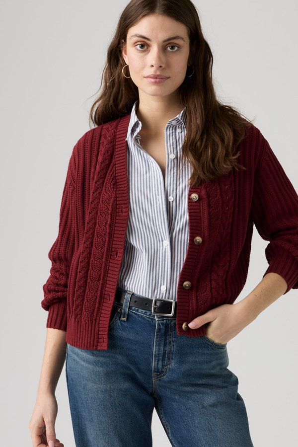 Levi's Snowflake Cardigan - Women's - M -
