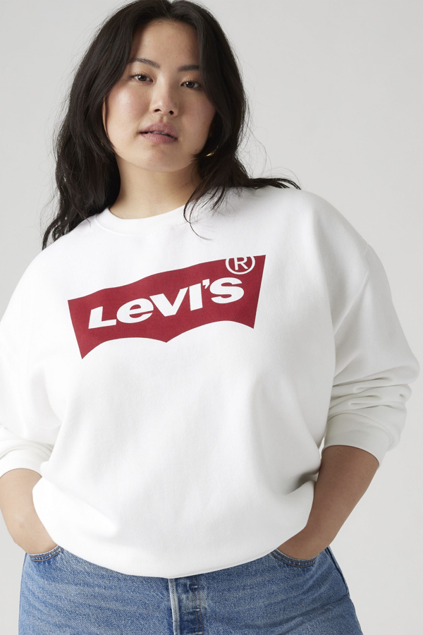 Levi's Graphic Everyday sweatshirt met ronde hals (Plus Size) - Women's - 3X -