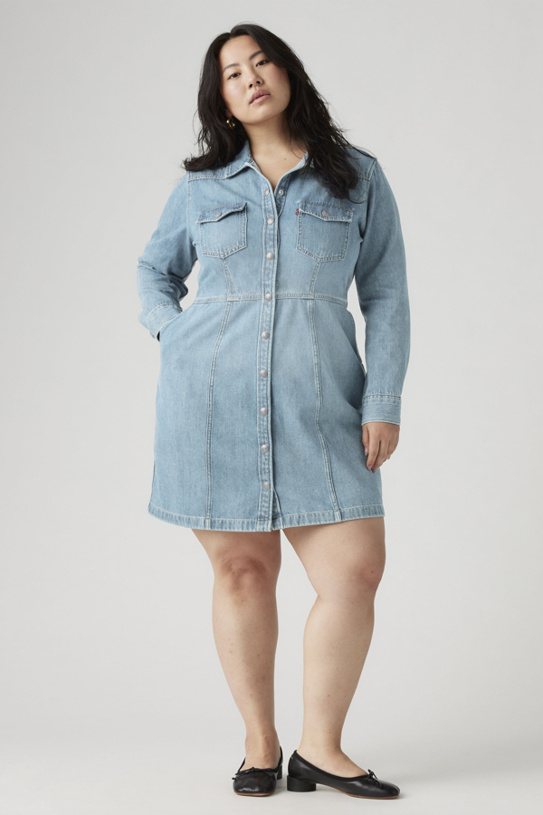 Levi's Flynn Western Jurk - Women's - 1X -