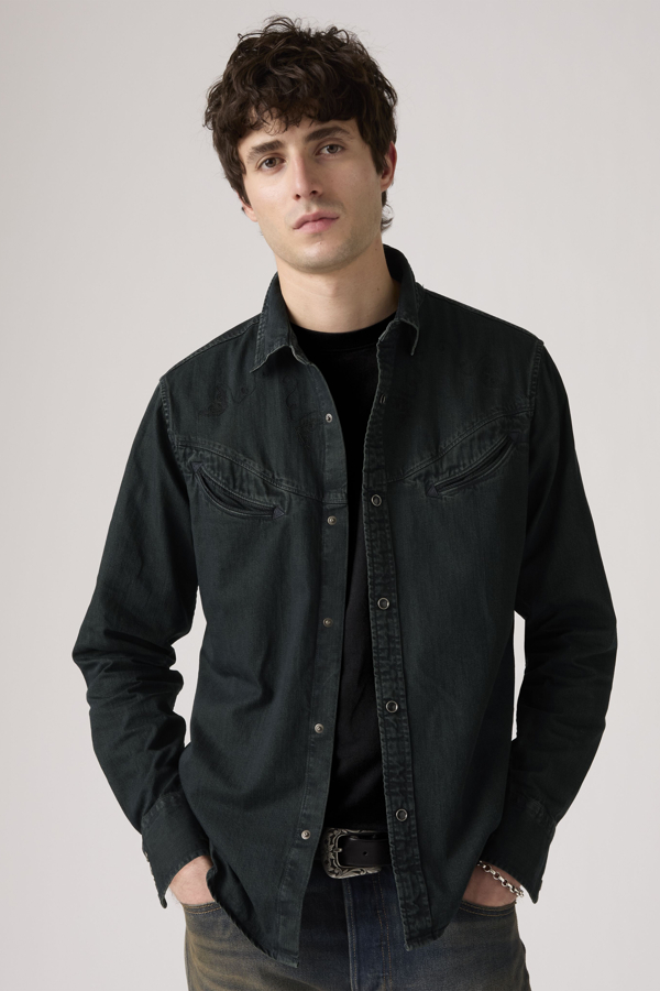 Levi's Smiley Western Shirt - Men's - S -
