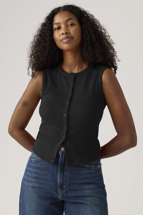 Levi's Rory blouse met knoopsluiting - Women's - M -