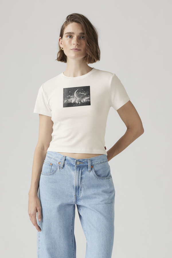 Levi's Essential Sporty T shirt met print - Women's - S -