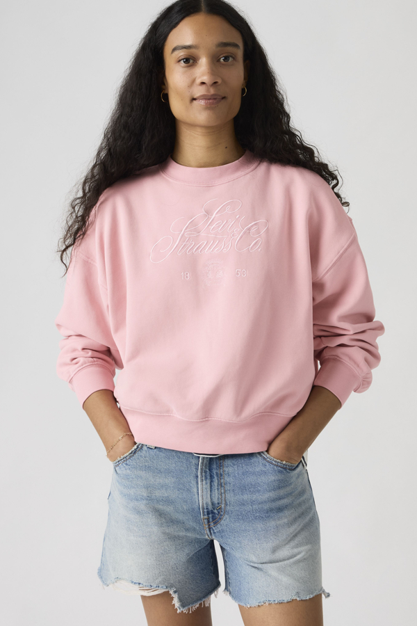 Levi's Vintage Boxy Sweatshirt met print - Women's - XS -