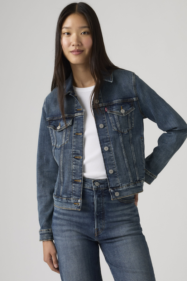 Levi's Original Trucker Jacket - Women's - L -