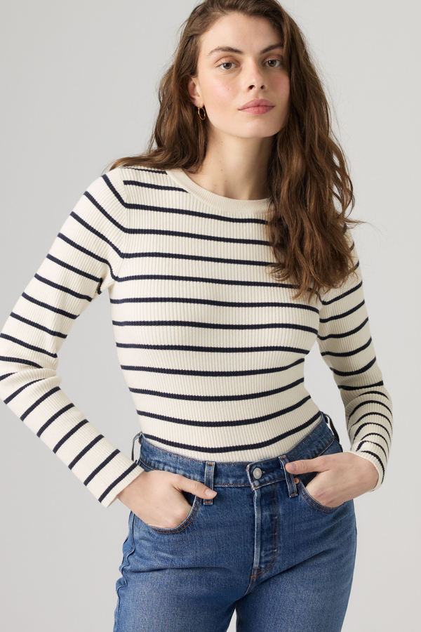Levi's Crewneck Rib Sweater - Women's - L -