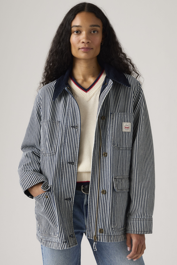 Levi's Bree Barn gestreepte jas - Women's - XS -