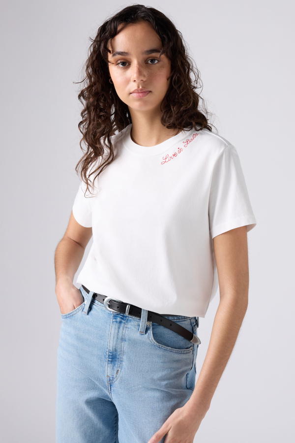 Levi's Favorite Ringer T shirt met print - Women's - L -