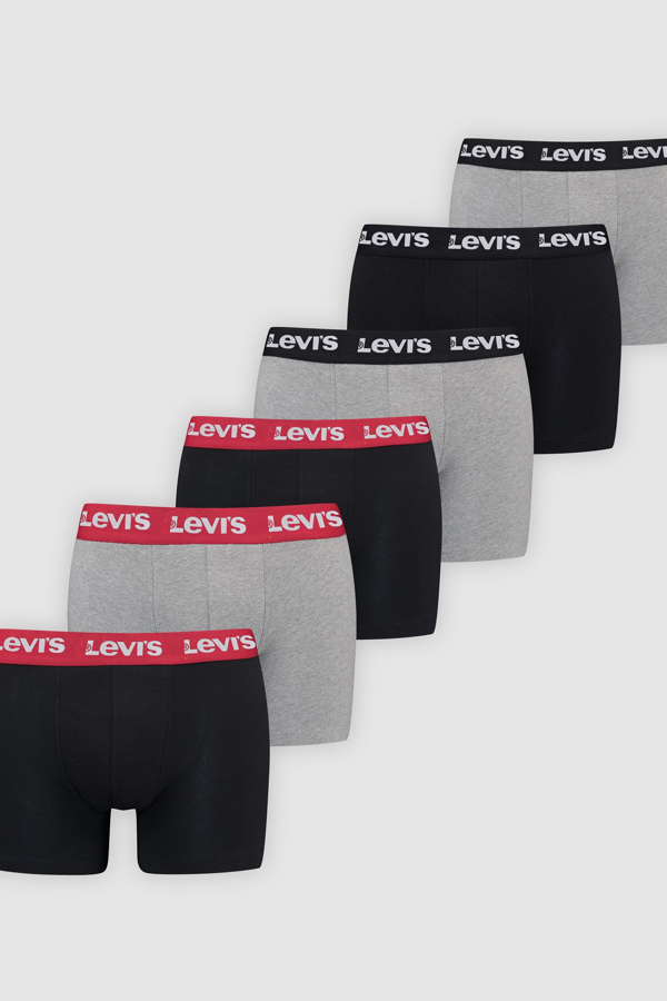 Levi's Repeat Logo Boxerslips Set van 6 - Men's - M -