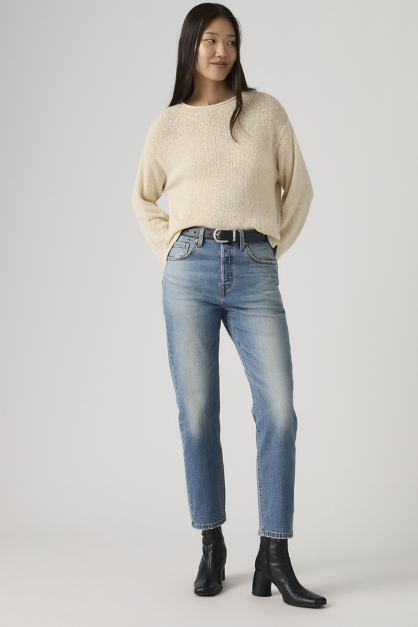 Levi's 501 Crop Lightweight jeans - Women's - 31X28 -