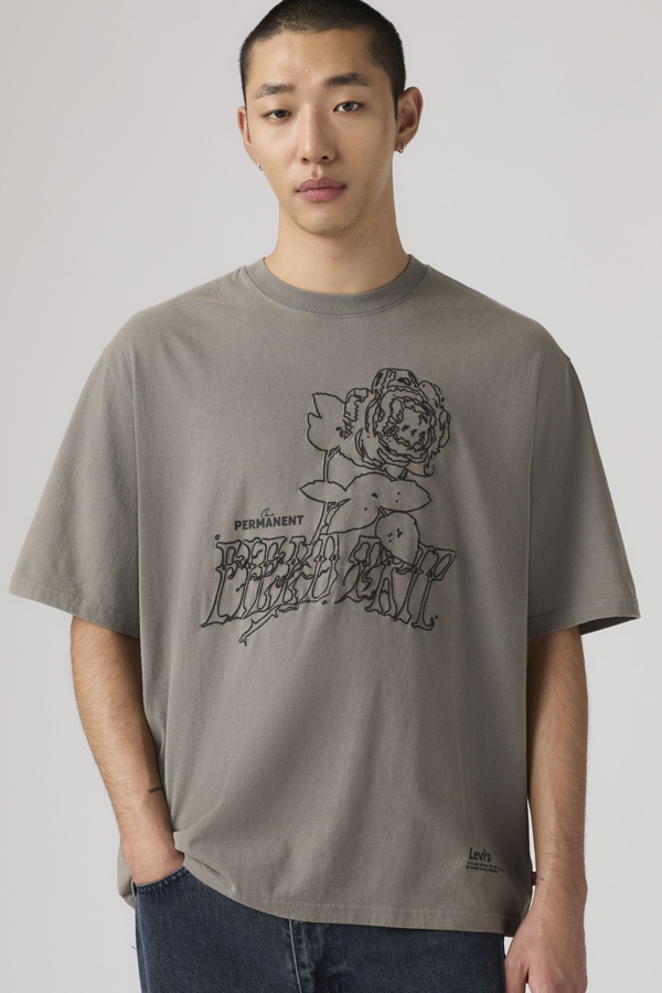 Levi's T shirt met halflange mouwen - Men's - L -