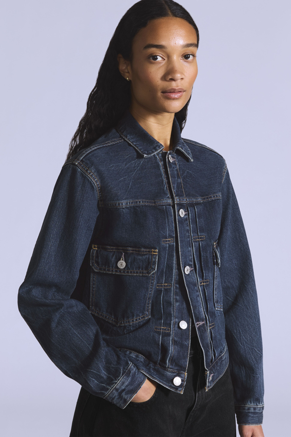 Levi's Blue Tab Type II Trucker Jacket - Women's - S -