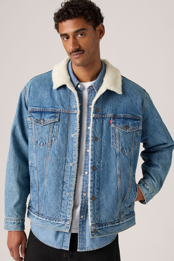 Levi's Relaxed Sherpa Trucker Jacket - Men's - XL -
