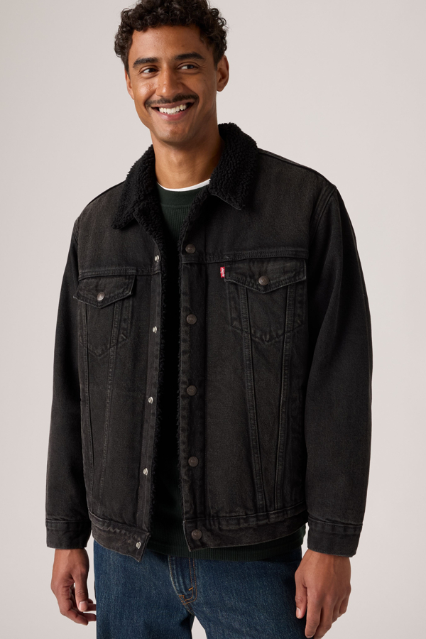 Levi's Relaxed Sherpa Trucker Jacket - Men's - XL -
