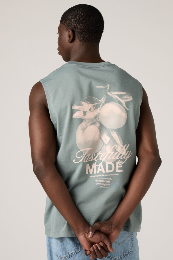 Levi's Muscle tanktop met print - Men's - M -