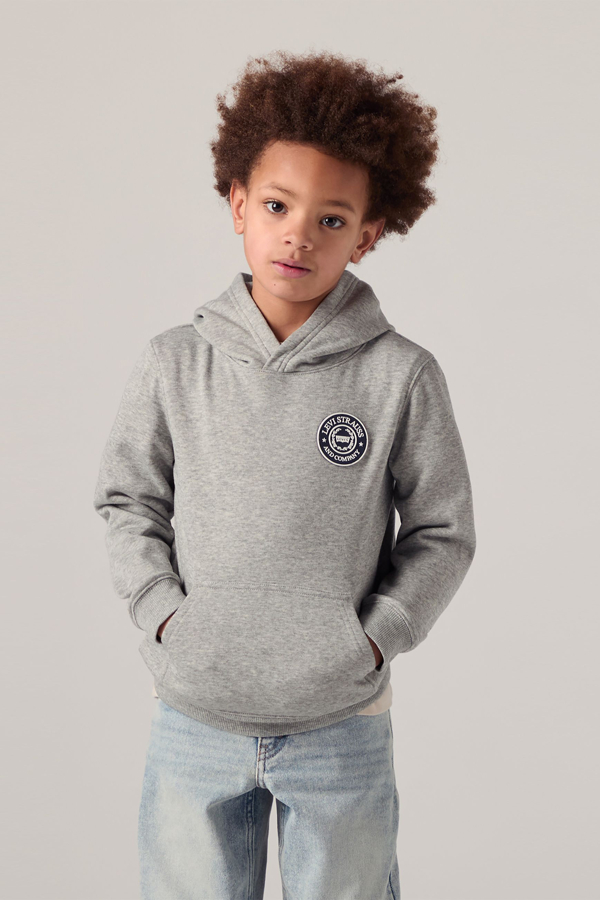 Levi's Kids Modern Crest Pullover Hoodie - boy - 6A -