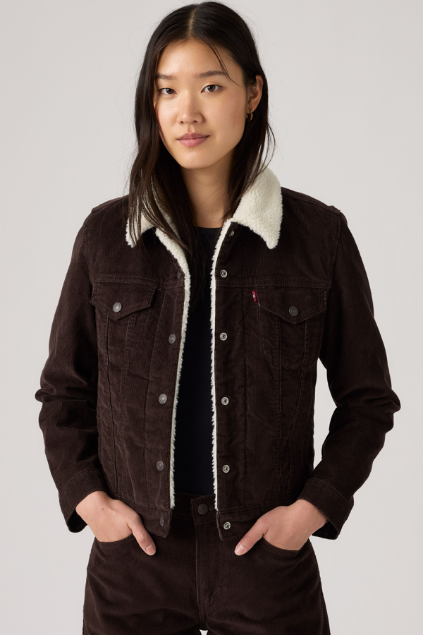 Levi's Original Sherpa Trucker Jacket - Women's - L -