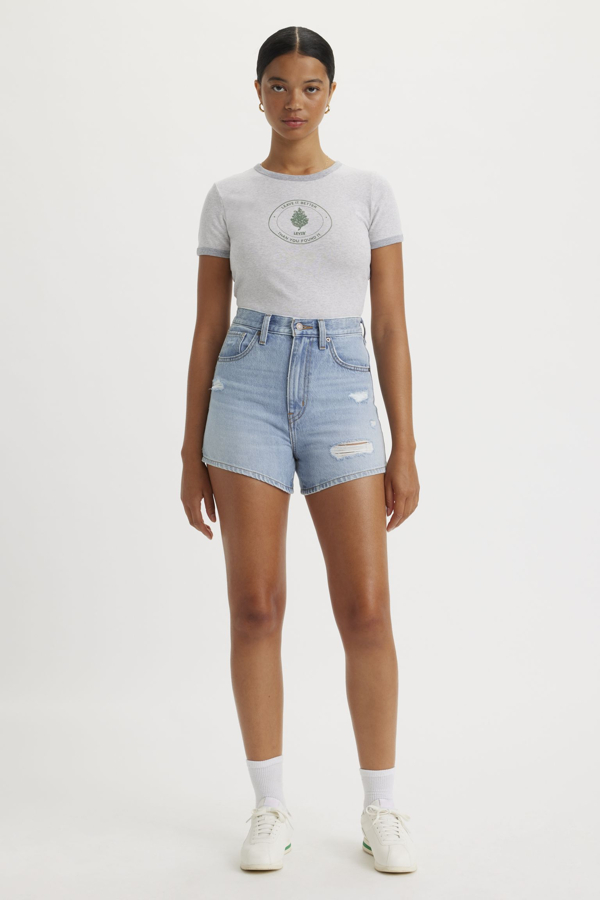 Levi's Mom short met hoge taille - Women's - 26 -
