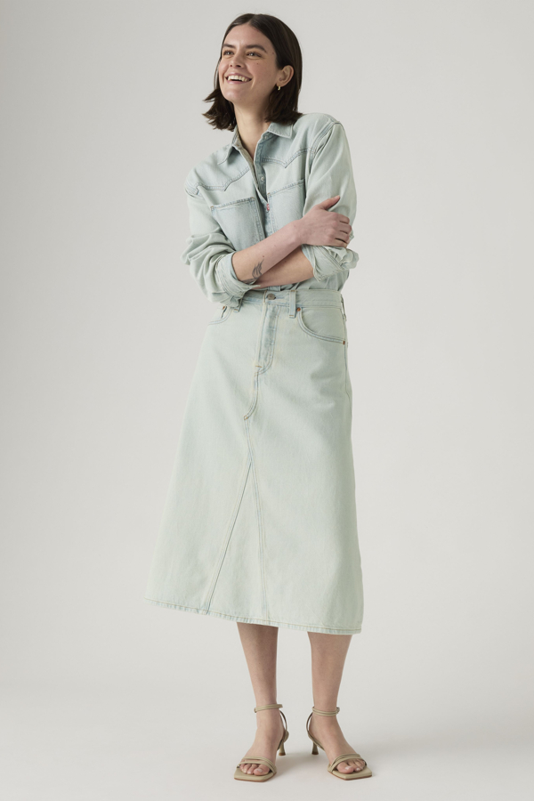 Levi's Decon rok met A lijn en hoge taille - Women's - 23 -