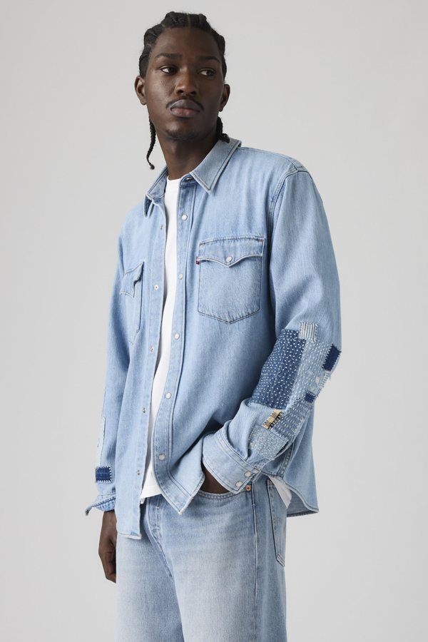 Levi's Relaxed Fit Western Shirt - Men's - S -