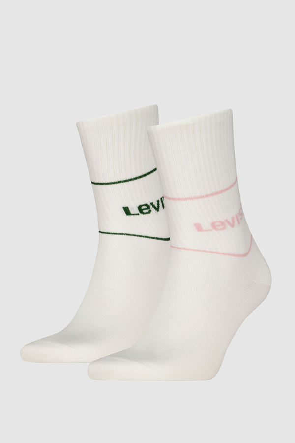 Levi's Short Cut Logo Sport Socks 2 pack - Men's - 35 -
