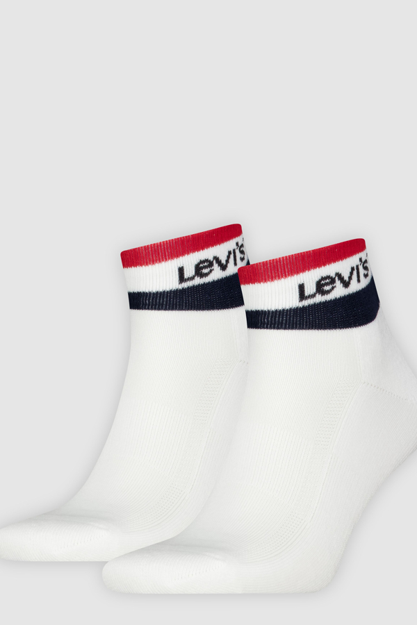 Levi's Sport Stripe Medium Lengte Sokken 2 paar - Men's - 43 -