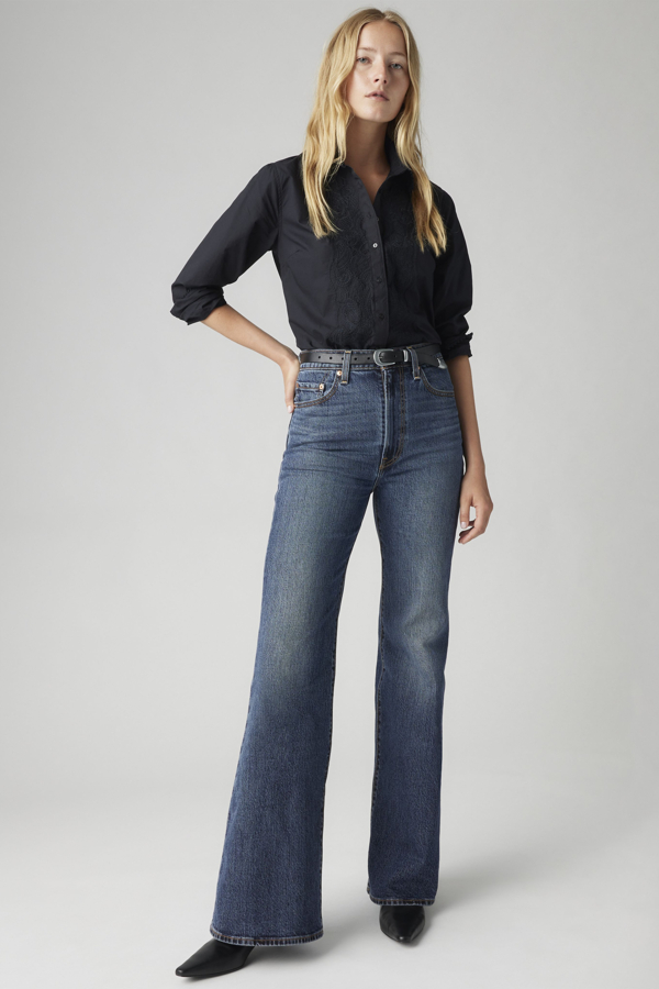 Levi's Ribcage Bell Jeans - Women's - 27X32 -