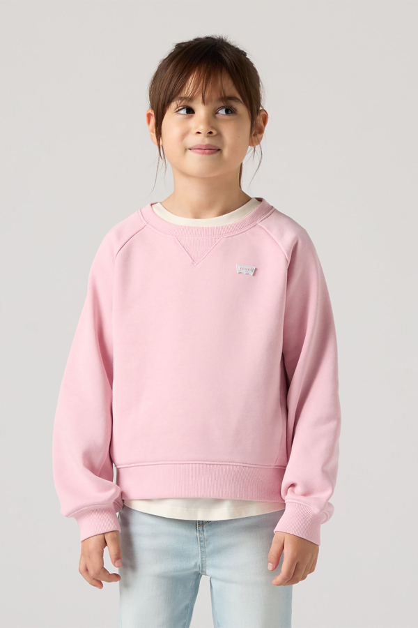 Levi's Kids Meet and Greet Crewneck Sweatshirt - girl - 8A -