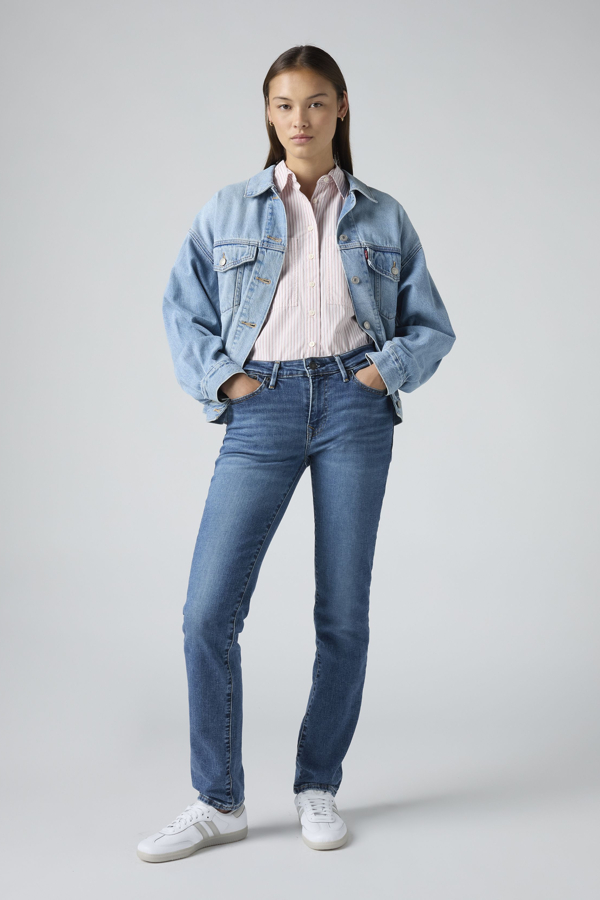 Levi's 712 Slim Jeans met paspelzak - Women's - 29X30 -