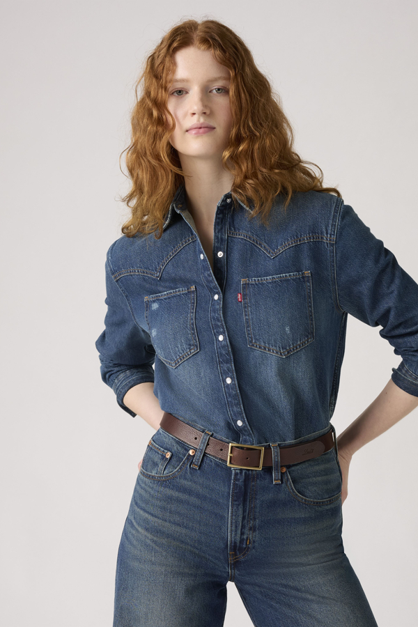 Levi's Riem met rechthoekige gesp - Women's - 105 -