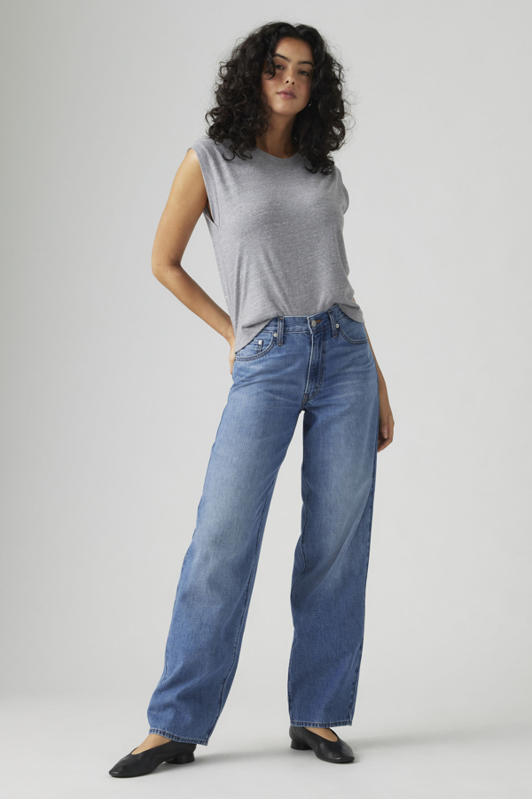 Levi's Baggy Dad Linen+ Denim jeans - Women's - 27X34 -