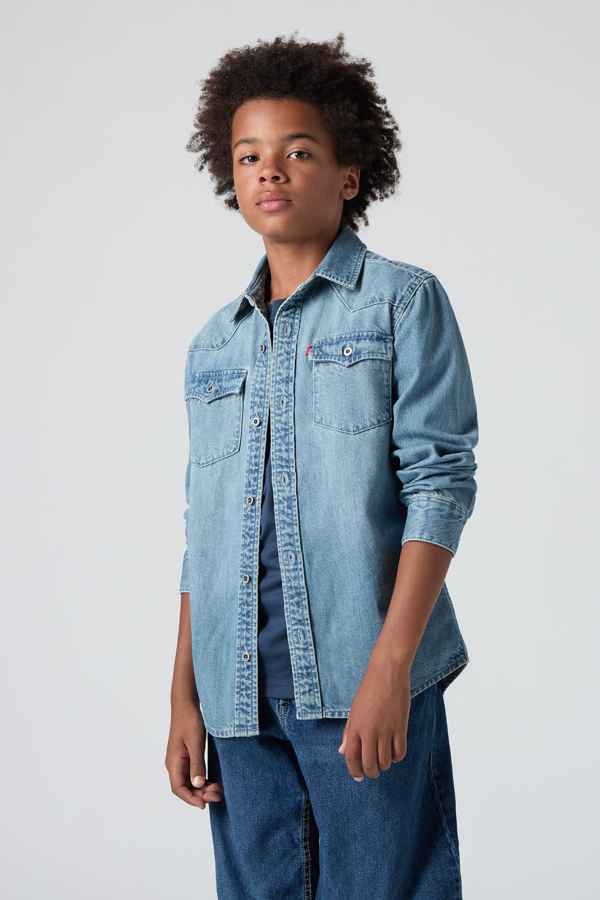 Levi's New Barstow Western Shirt voor tieners - Boy's - 10A -